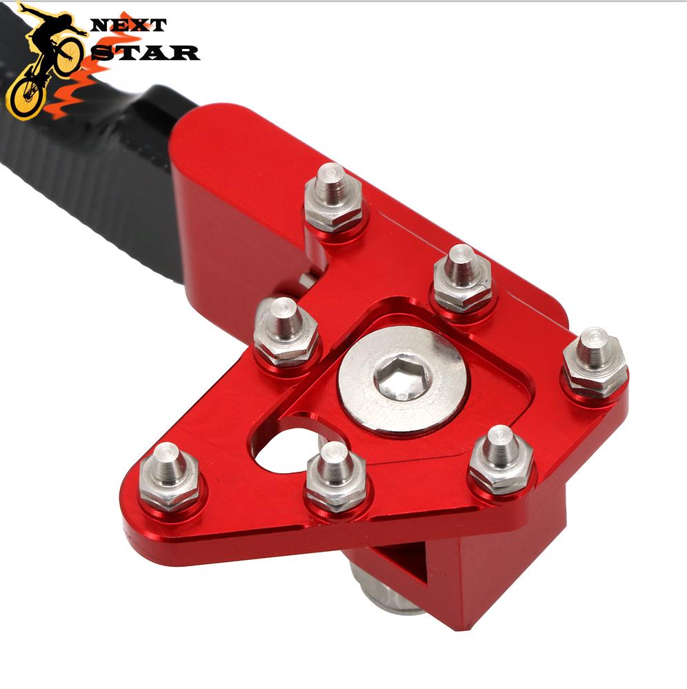 Rear Foot Brake Pedal Lever Levers For Honda CRF250R CRF450R 2005-2022 CRF450RX CRF250RX Motorcyle CNC Electric Dirt Pit Bike красный