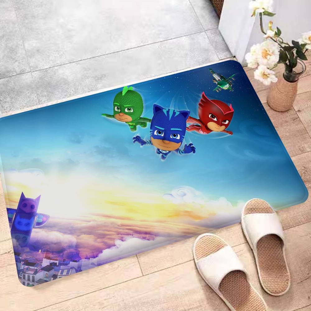 Cartoon PJ M-Masks Room Mats Retro Multiple Choice Living Room Kitchen Rug Non-Slip Welcome Rug
