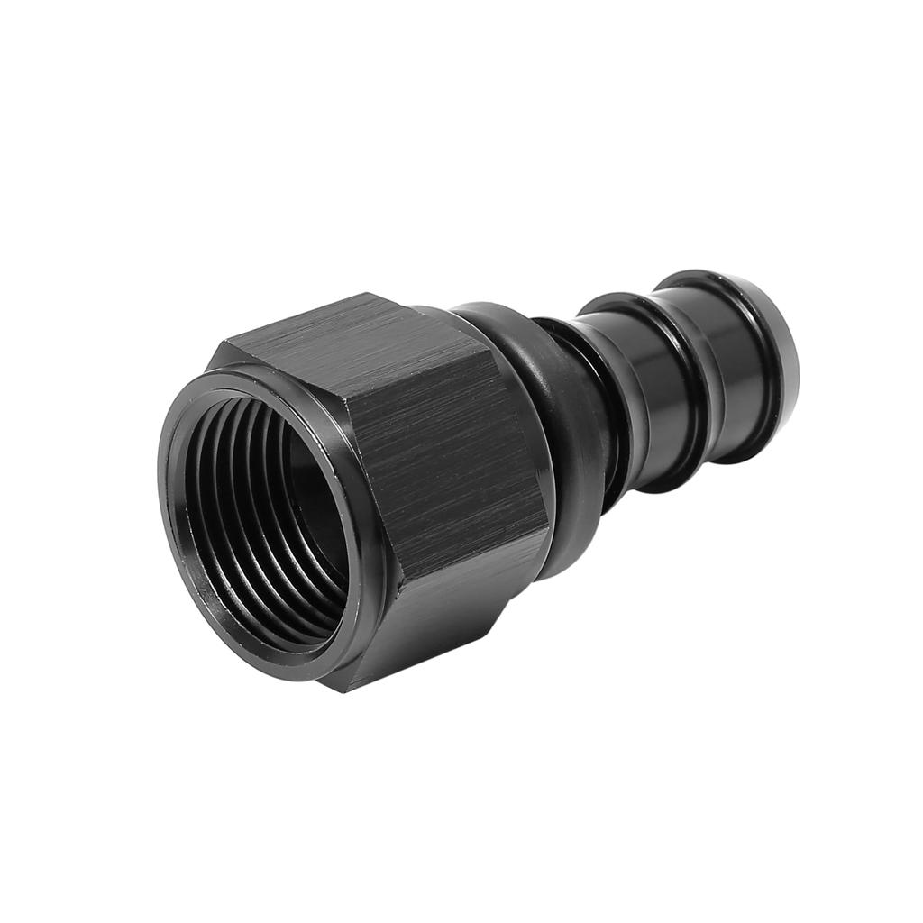 X AUTOHAUX Push Lock Hose Fitting Barb End Adapter Fuel Line Fitting 6061