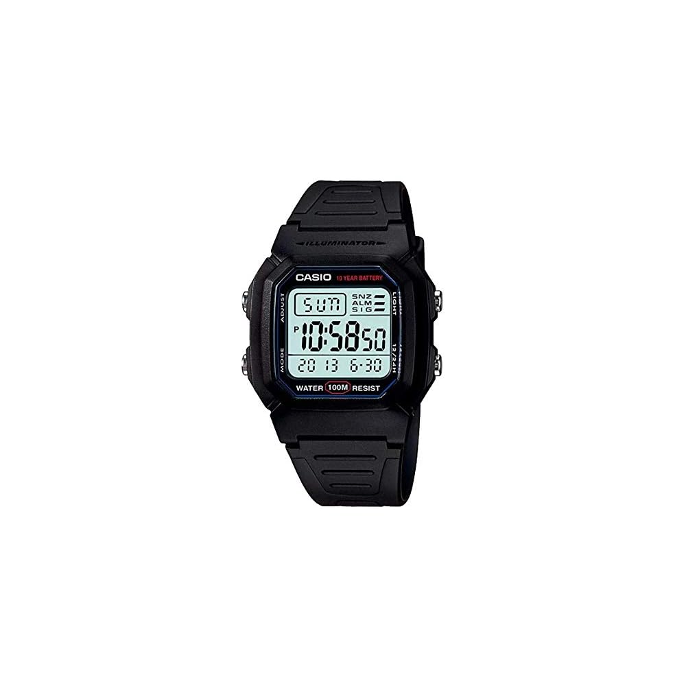 Casio W-800H-1A Men s Watch Black Analog Digital Waterproof Sports Timepiece