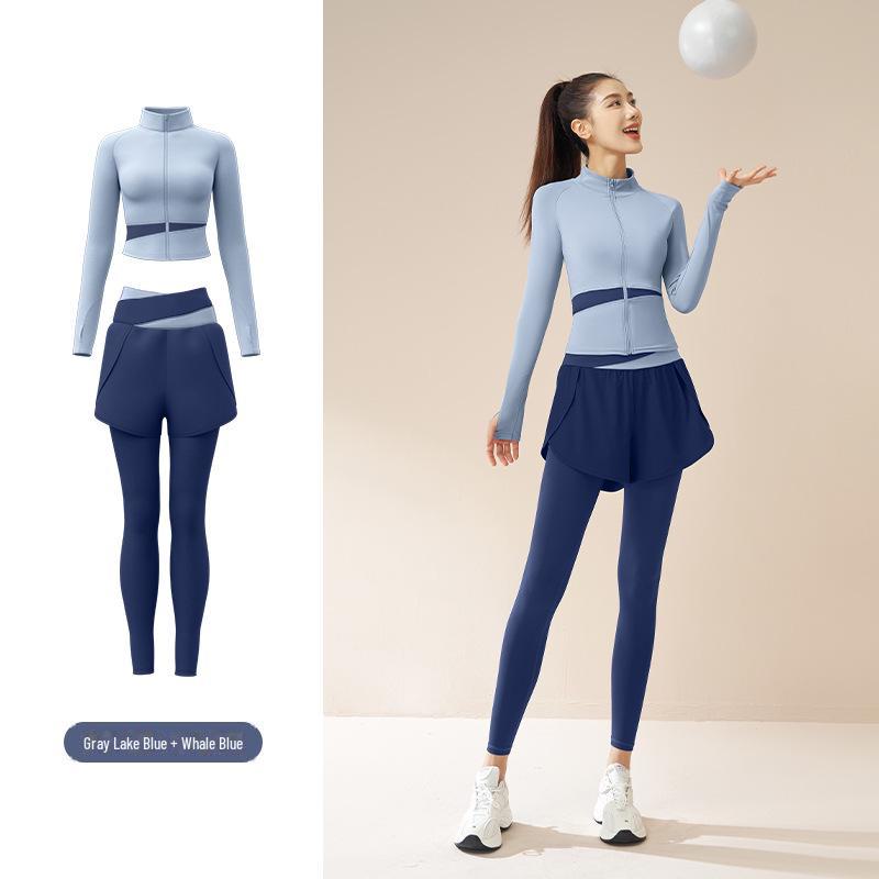 

Juyitang Slim Fit Nude Спортивный костюм для йоги и бега Medium