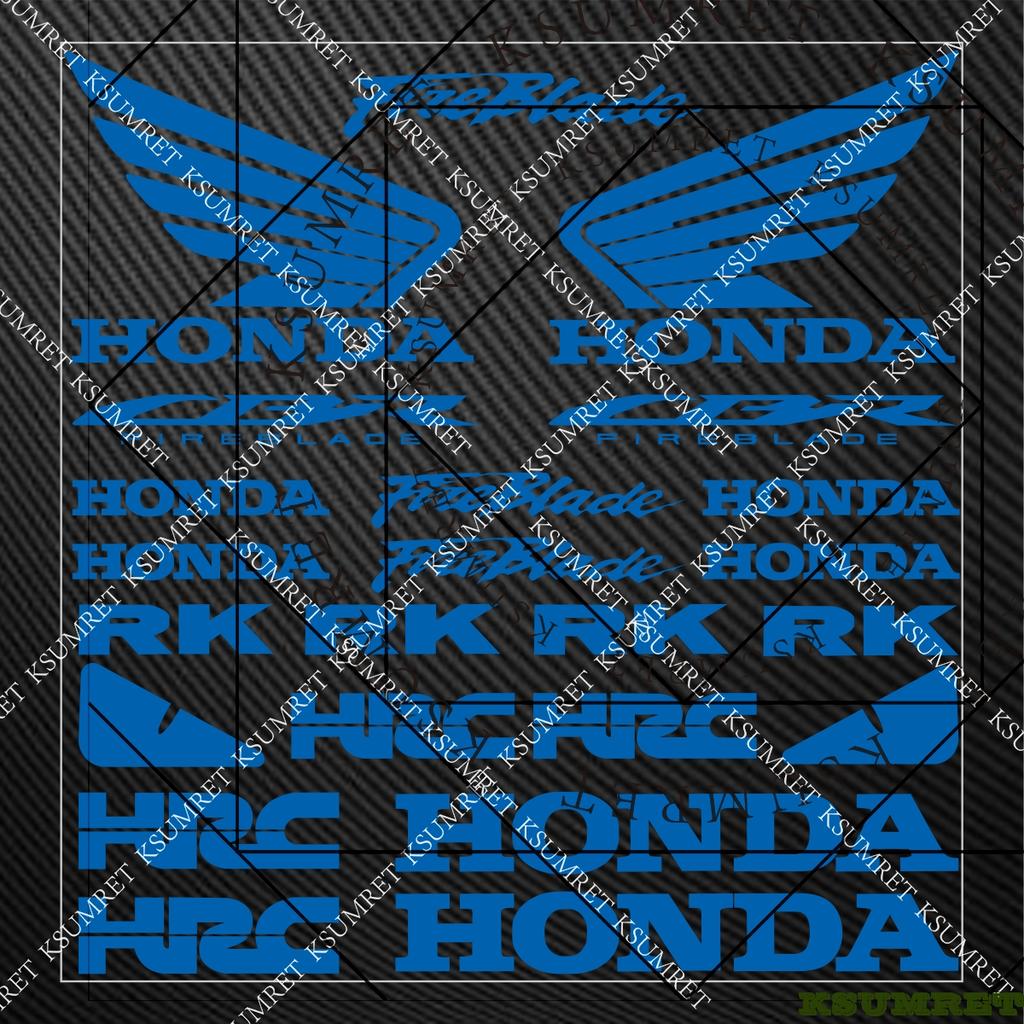 sdsh3 For Honda Fireblade Stickers Motorcycle Sticker Decal Helmet Logo Decals