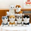 Cotton Realistic Stuffed Cat Doll Meow Sound Effect Simulated Cat Plushie  Home Decoration