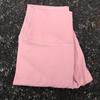 Pure Color High Waist Fashion Ankle-Length Pants Peach Hip Yoga