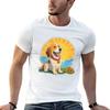 Dog Sticker T-Shirt Moisture Wicking Quick Dry Tee