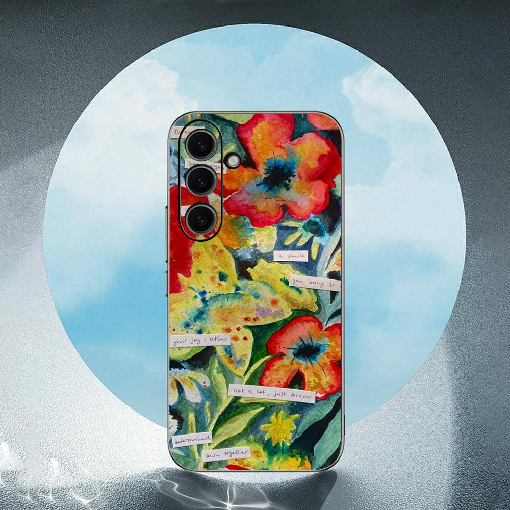 Musikerin A-Adrianne Lenker Für Samsung Galaxy S25 S24 S23 Ultra S22 S21 Plus S20 Schwarze Weiche Silikon Schutzhülle