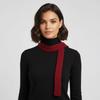 Imitation Wool Women's Long Scarf Narrow Design Decorative Neckerchief Imitation Cashmere Scarf Knitted Skinny Scarf Streetwear
