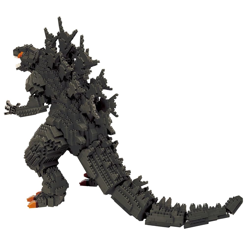 KAWADA Nanoblock Godzilla (2023) Deluxe Edition NB-063 10×42×28cm 12+ Interior Hobby