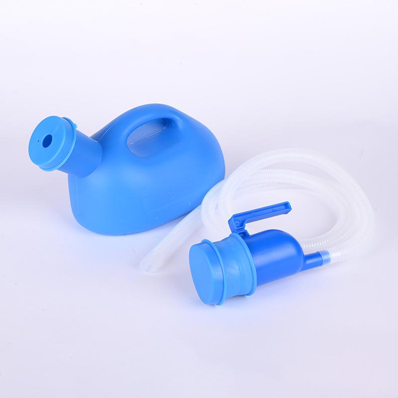 

2000 мл Портативный мужской писсуар с крышкой - Большая емкость, прикроватный сборник мочи для взрослых и пожилых