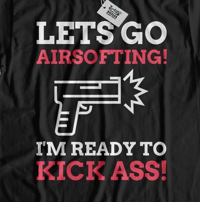 Unisex Lustiges Airsoft T-Shirt Luftgewehr und Airsofter Geschenke