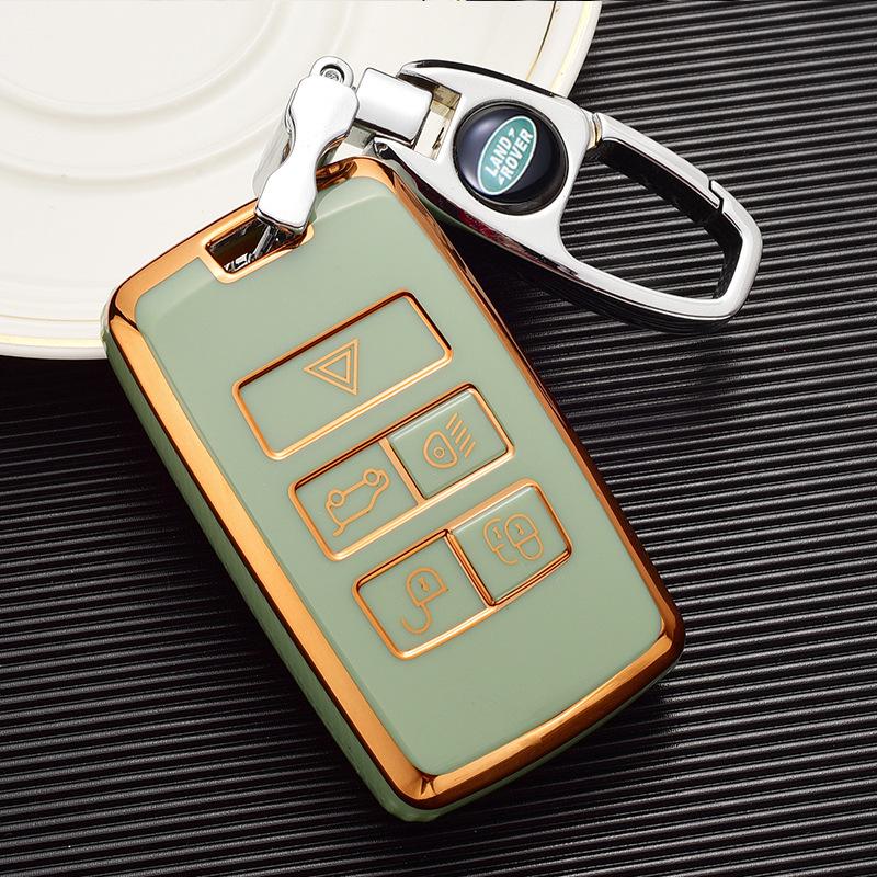 Land Rover Key Case: Compatible with Range Rover Evoque, Velar, Defender, Discovery Sport, Freelander - Unisex Car Shell Bag