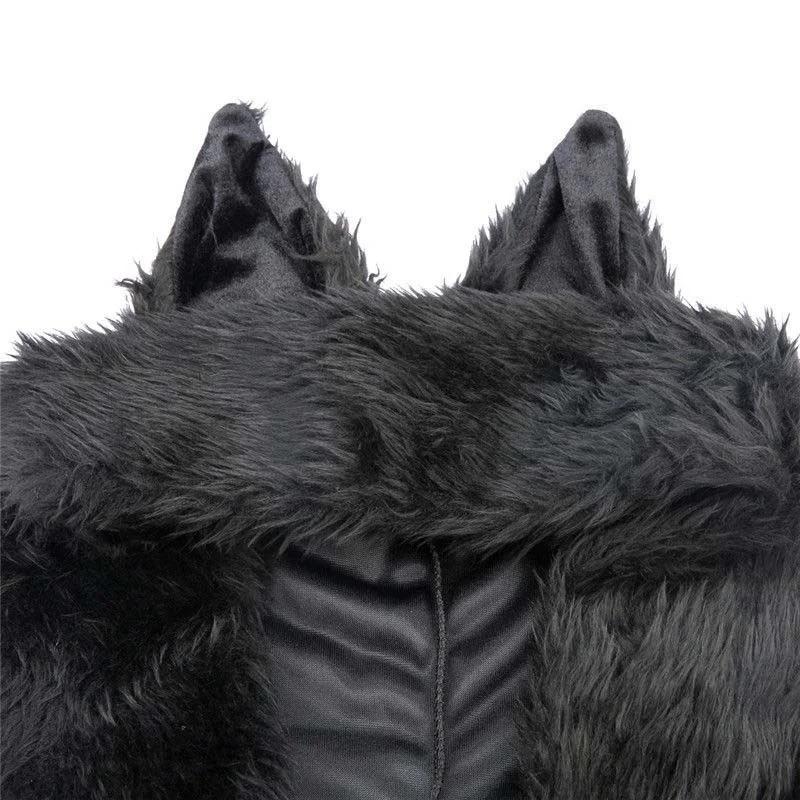 New Women Halloween Bat Adult Jumpsuit Halloween Fancy Dress Outfit Masquerade Party Animals Cosplay Costume (Romper Only)