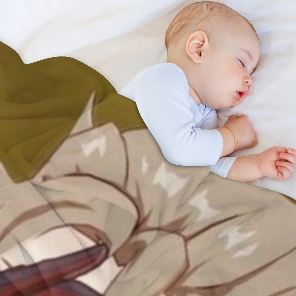 Albedo heart hand Throw Blanket Moving Baby Luxury cosplay anime Blankets