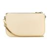 Valentino Vlogo Chain Strap Zipper Closure Leather Mini Shoulder Bag Women Shoulder Bag Ivory W2P0AA9MIM098