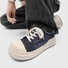 Men's Trendy High-End Denim Casual Shoes, Thick-Soled & Height-Increasing for Autumn 2025