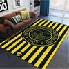 Tappeto Tappetino con Logo Fenerbahçe per Soggiorno Camera da Letto Casa Decorazione Divano, Tappetino Antiscivolo per Giochi Bambini