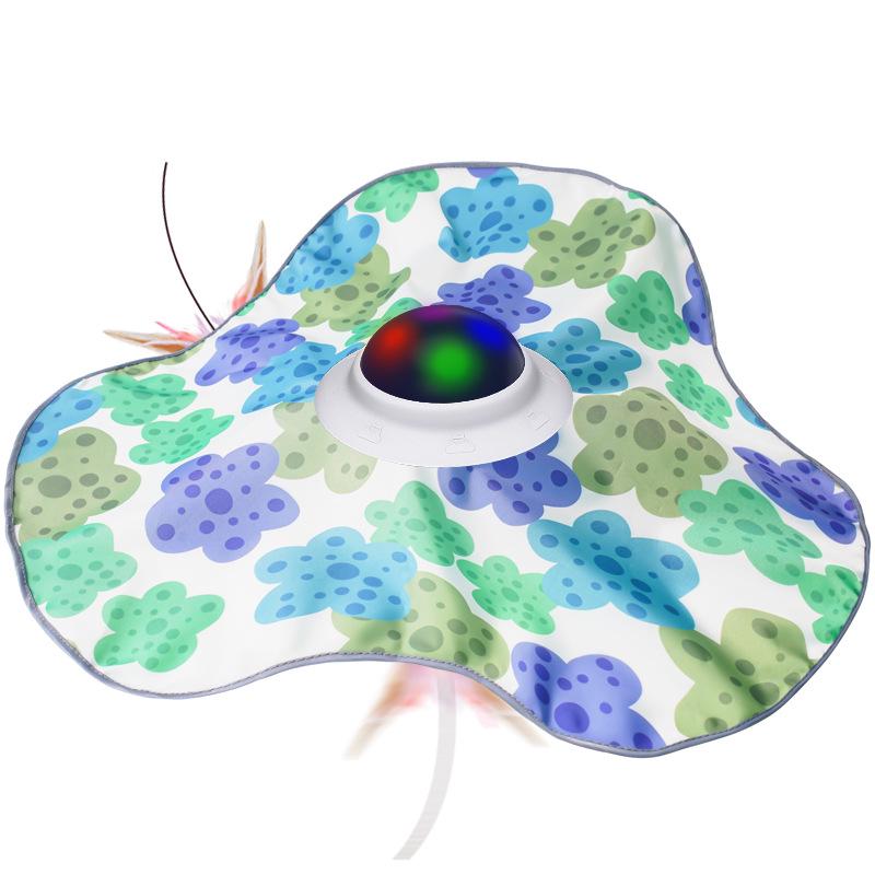 Interactive Touch-Activated Cat Teasing Toy - Automatic Electric Self-Play