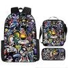 New Astronaut Spaceman Backpack for Kids School Cartoon Bookbag 3-Piece Set with Crossbody Bag Lightweight