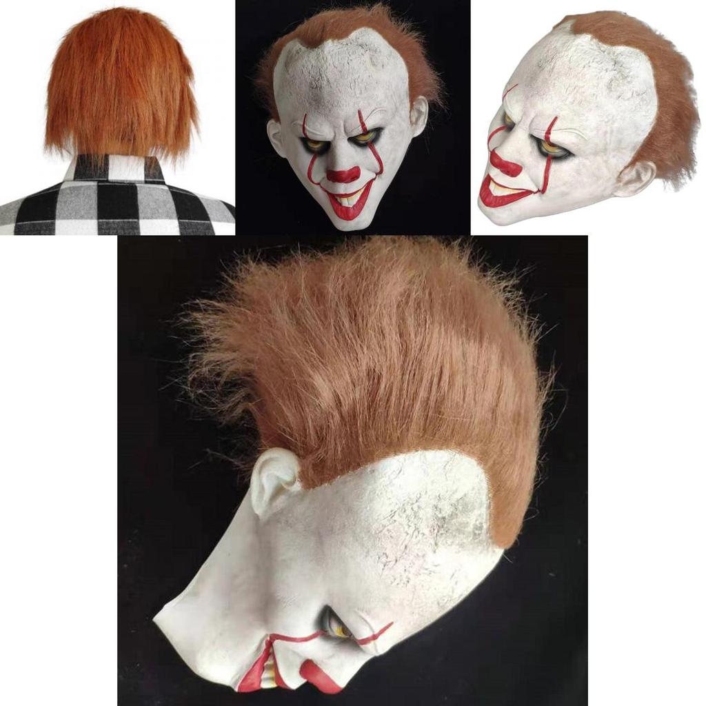 Film Es Clown Horror Maske Latex Kostüm Für Weihnachten Und Halloween