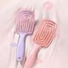 Soft Pins Massage Comb Wet Dry Hair Combs Flexible Curly Hairbrush