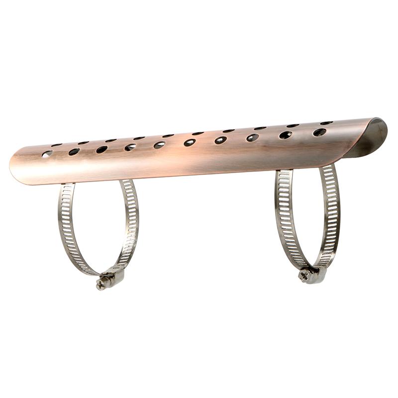 Universal for Harley Custom Chopper Cruiser Road King Softail Motorsykkel Eksosrør Modifikasjon Varmeskjold Anti-skallingsdeksel