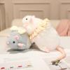 Maus Plüschtier Weiches Kuscheltier Niedliche Rattenpuppe mit Spitzenrock Schleifen Dekoration Dekorative Plüschmaus für Kinderzimmer Schreibtisch Dekor Geschenk