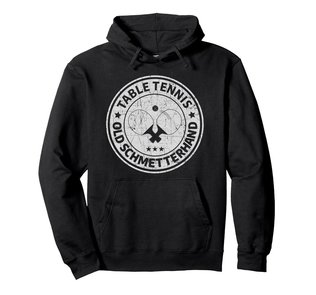 Table Tennis Old Butterfly Outfit Table Tennis Player's Hoodie