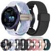 Pulseira Magnética de Nylon 20mm 22mm Para Garmin Forerunner 570 265 55 255 Active 6 5/Vivomove Trend/Vivoactive 6 5/Venu 3/2