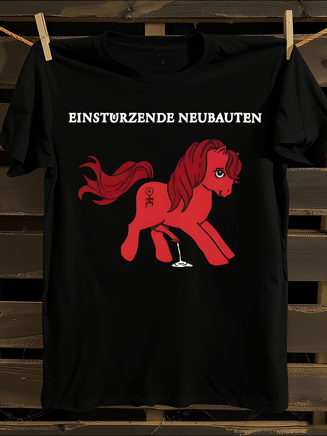 My Little Neubauten Stretchy Cotton Blend Short-Sleeve Ts... XXXXL