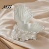 High Quality Relief Tray 3D Printed Shell Jewelry Tray, Decorative Desktop Storage Organizer for Dressing Small Item Table, Opening Trinket Dish Rings