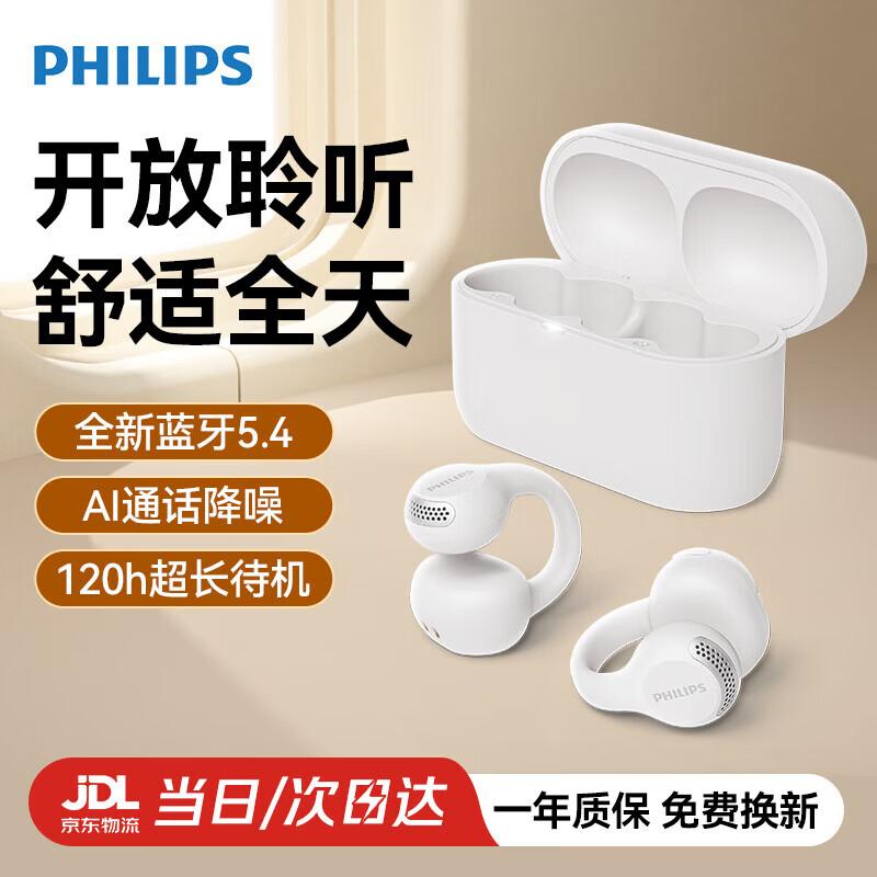 Philips TAQ2000 Wireless Bluetooth Ear-Clip Sports Headphones
