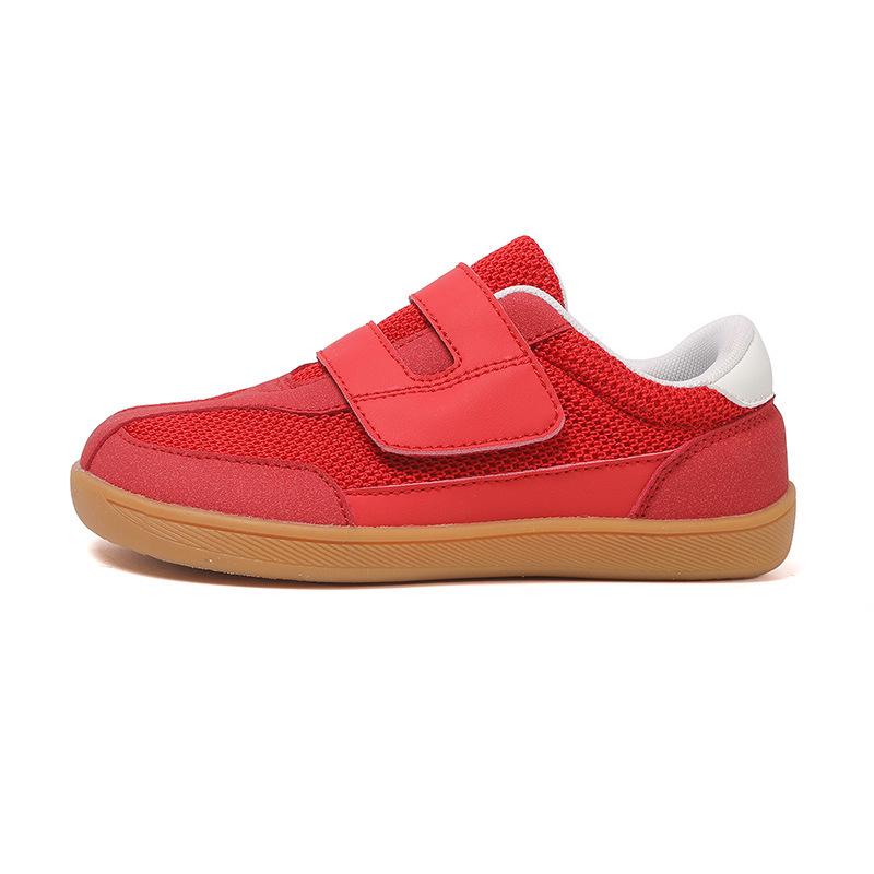 2025 Kids Retro Flat Bottom Sports Shoes with Magic Sticker and Soft Sole