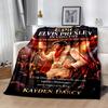 Elvis Presley Performance Blanket Comfortable Suitable for Livingroom Chair Couch for All Occasions Playful Design Birthday Christmas Gift Blanket