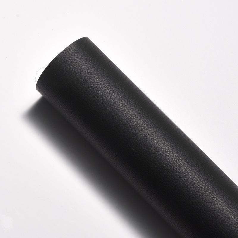 

Самоклеящаяся заплатка из натуральной кожи для ремонта и реставрации диванов и кресел 50cm x 0.5m чёрный