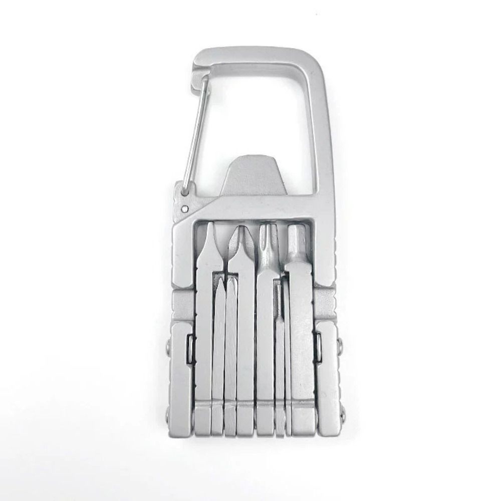 Wrench 10 In 1 Keychain Multitool Bottle Opener Mini Multitool  Portable Outdoor