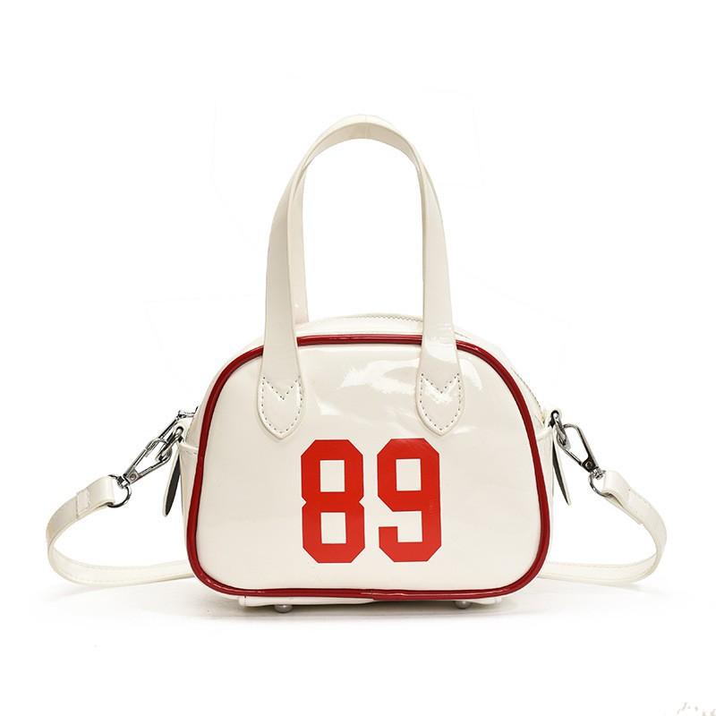 Fashionable Hot Girl Carrying Boston Age Ball Bag Female Japanese Niche Student One-shoulder Cross-body