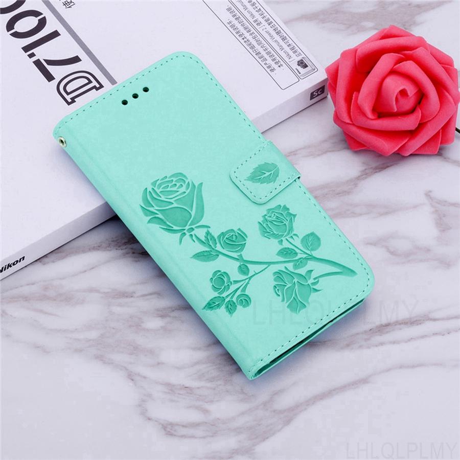 Rose Leather Wallet Flip Case For Vivo Y22S V29E Y01 Y16 Y35 Y02 Y02S Y15S V25E V27 V25 Pro 5G Y36 Y78 V27E Y17S Y27 Y27S Cover