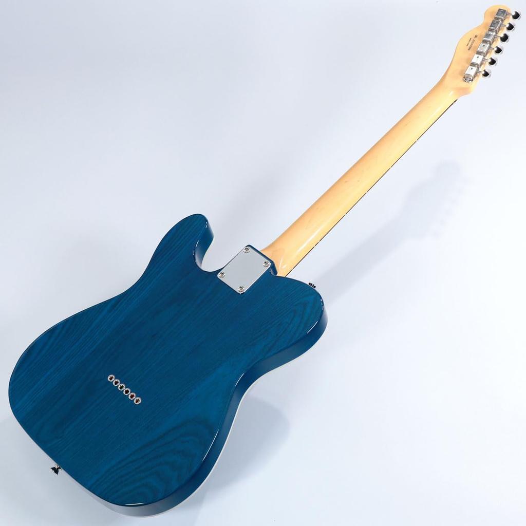 Fender /ISHIBASHI FSR MIJ Traditional 60s Custom Telecaster Quilted Maple Top Ash Back Translucent Blue