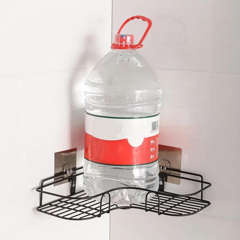Non Perforated Washbasin Storage Rack, Wall Mounted Tripod Toilet Wall Mounted Kitchen Storage Rack, Bathroom Storage Rack.