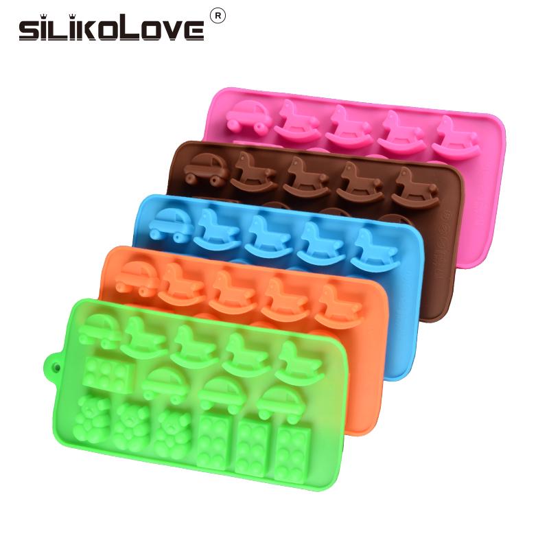 Buy Silicone Chocolate Molds Care Bear Food DIY FDA Safe Soft Candy