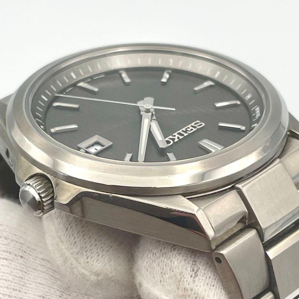 Used [Operation] SEIKO Seiko Selection Radio Solar Watch Date SBTM347 Silver
