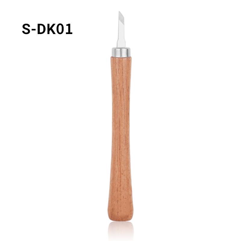 Hand-Carved Woodworking Whittling & Gouge Knife Set