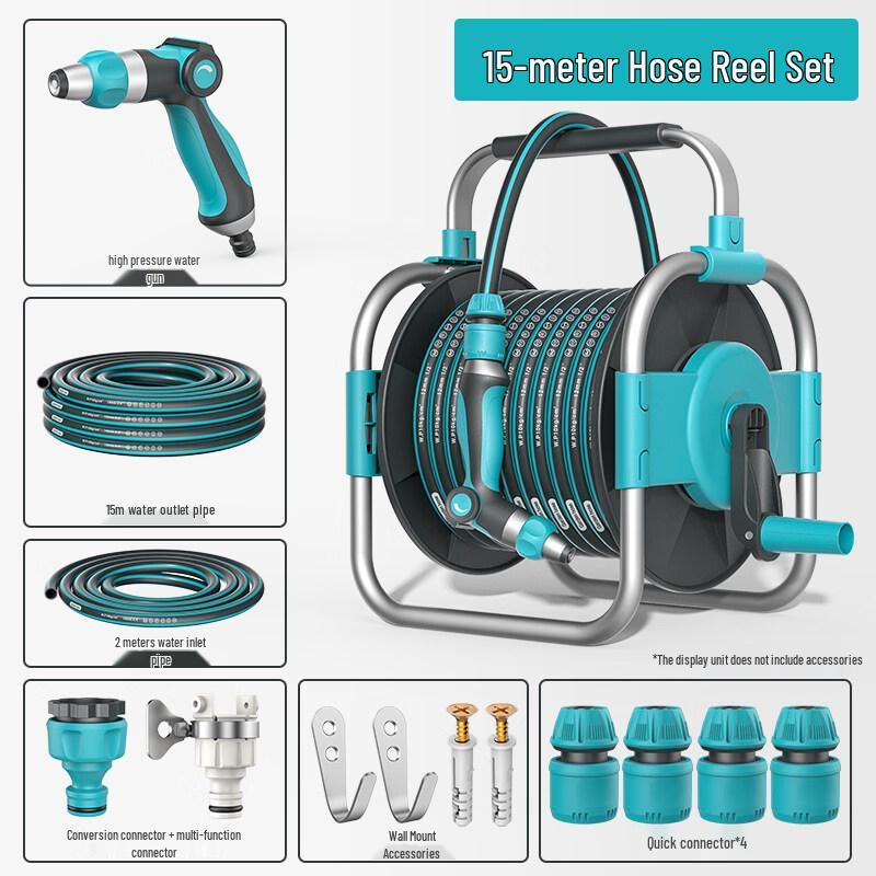 TLXT High-Pressure Car Wash Hose Reel Set