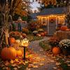 Resin  Figurine Solar Halloween Lights Cute Garden Stake Light  For Garden Courtyard Patio