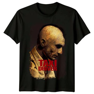 Autista di taxi (1976) T-shirt 100% Cotone Ispirata ai Poster di Film Uomo Top Tee Retro Anni '70 Unisex