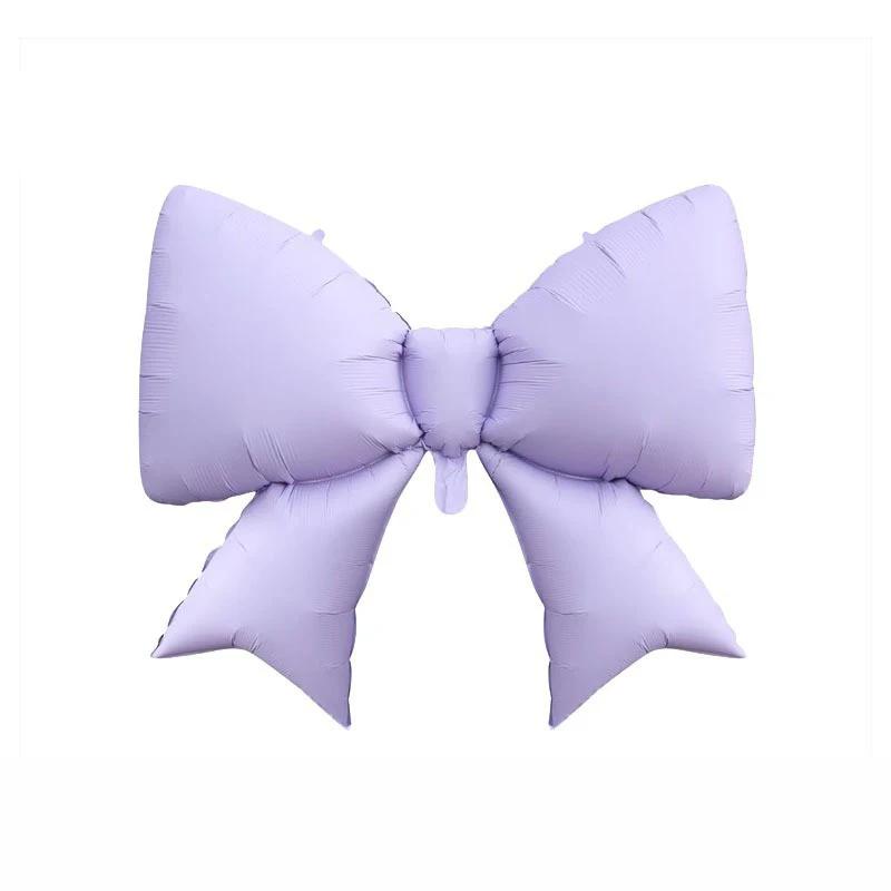 Large Size Matte Bow Aluminum Foil Balloon Christmas Birthday Party Decor Anniversary Baby Shower Photo Prop Children Celebratio