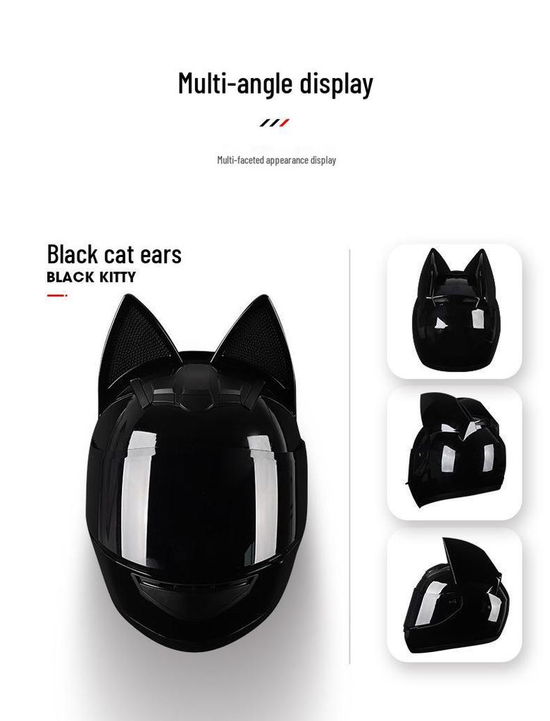 Universal Full-Face Motorcycle Helmet for Men & Women – 3C Certified, National Standard, In Stock