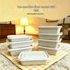 750ml Rectangular Degradable Corn Starch Food Containers
