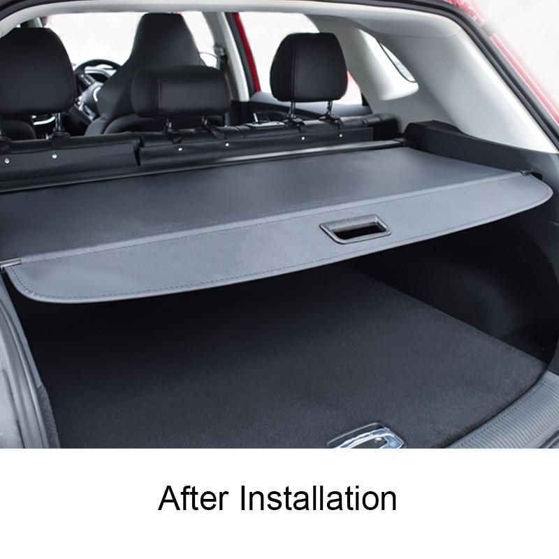 Trunk Curtain Cover Organizer For Mercedes Benz GLK X204 2010-2015 200 Rear Rack Partition Shelter Shield Shade Luggage Cargo