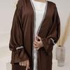 Loriya Dubai Daily Beaded Bell Sleeve Dress Robe LR633